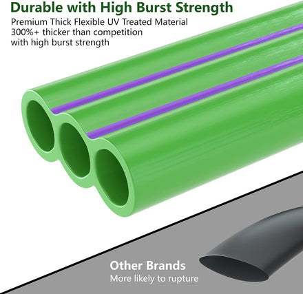 Jasonwell Trampoline Sprinkler Kids Outdside: Trampoline Accessories Waterpark Tropical Party Summer Outdoor Fun Water Games Toys Sprinklers Backyard Water Park Activity Toy for Kids Boys Girls (39FT)