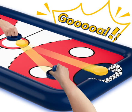 Pool Wave Kids Hockey Pool Game Toys, Big Inflatable Floating Water Play Swimming Toy, Fun Indoor Outdoor Activity Yard Beach Sports, Cool Summer Family Party Gift 5 6 7 8 10 12 Yr Boy Girl Teen Adult