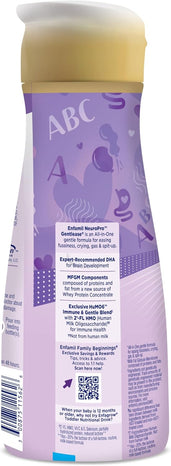 Enfamil NeuroPro Gentlease Baby Formula, Brain Building DHA, HuMO6 Immune Blend, Designed to Reduce Fussiness, Crying, Gas & Spit-up in 24 Hrs, Ready-to-Feed Infant Formula, Liquid, 32 Fl Oz (6 Count)