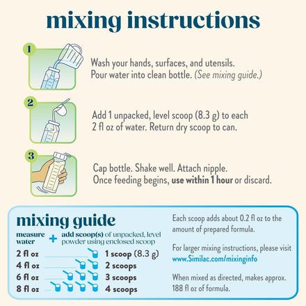 Pure Bliss Irish Farms, Easy-to-Digest Baby Formula, Infant Formula, 0-12 Months, 24.7-oz Can