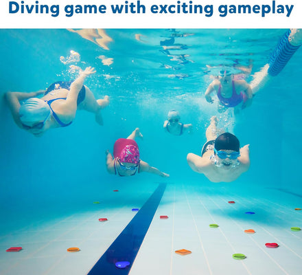 Skillmatics Seek & Splash Diving Gem Toys - Underwater Search and Find Game, Perfect for Swimming Pool & Summer Fun for Kids, Gifts for Boys & Girls Ages 6, 7, 8, 9 & Up