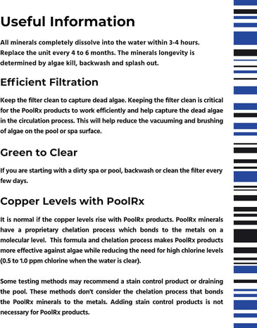 PoolRX+ pool unit 7.5k-20k gallons