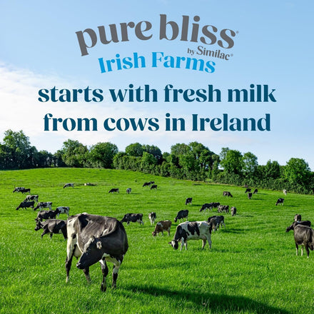 Pure Bliss Irish Farms, Easy-to-Digest Baby Formula, Infant Formula, 0-12 Months, 24.7-oz Can