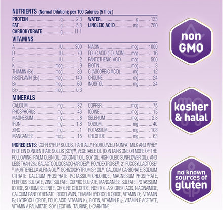 Enfamil NeuroPro Gentlease Baby Formula, Brain Building DHA, HuMO6 Immune Blend, Designed to Reduce Fussiness, Crying, Gas & Spit-up in 24 Hrs, has Prebiotics to Promote Softer Stools, Reusable Tub, 19.5 Oz