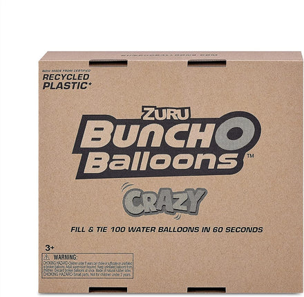 Bunch O Balloons Crazy Color by ZURU, 200+ Rapid-Filling Self-Sealing Water Balloons for Outdoor Family, Friends, Children Summer Fun, Amazon Exclusive (6 Pack)