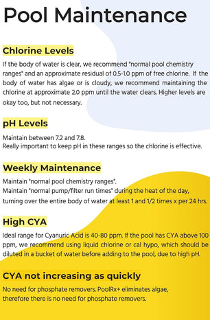 PoolRX+ pool unit 7.5k-20k gallons