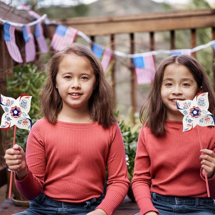 60pcs Summer Activities for Kids – DIY Paper Pinwheels Crafts, Blanks White Windmill Kits Bulk for Mothers Day, Classroom Party, Easter, Garden, Art Projects, 4th of July