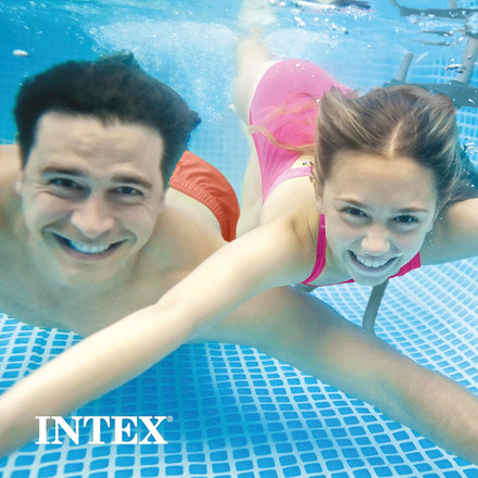 Intex 28120EH Easy Set Inflatable Swimming Pool: 10ft x 30in – Puncture-Resistant Material – Quick Inflation – 1018 Gallon Capacity – 23in Water Depth
