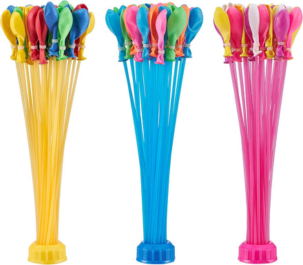 Bunch O Balloons Crazy Color by ZURU, 200+ Rapid-Filling Self-Sealing Water Balloons for Outdoor Family, Friends, Children Summer Fun, Amazon Exclusive (6 Pack)