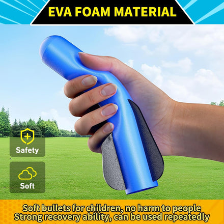 Toys Rocket Launcher for Kids - Launch up to 100 Ft, 8 Multi-Color Foam Rockets & Adjustable Launch Stand, Kids Outdoor Toys, Birthday Toys for Kids Boys Girls Age 3+ Years Old