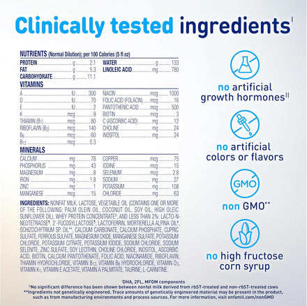 Enfamil Optimum Baby Formula, Our Closest Formula to Breast Milk, Immune-Supporting Lactoferrin also found in Breast Milk, Brain-Building DHA, 30 Oz, Pack of 4