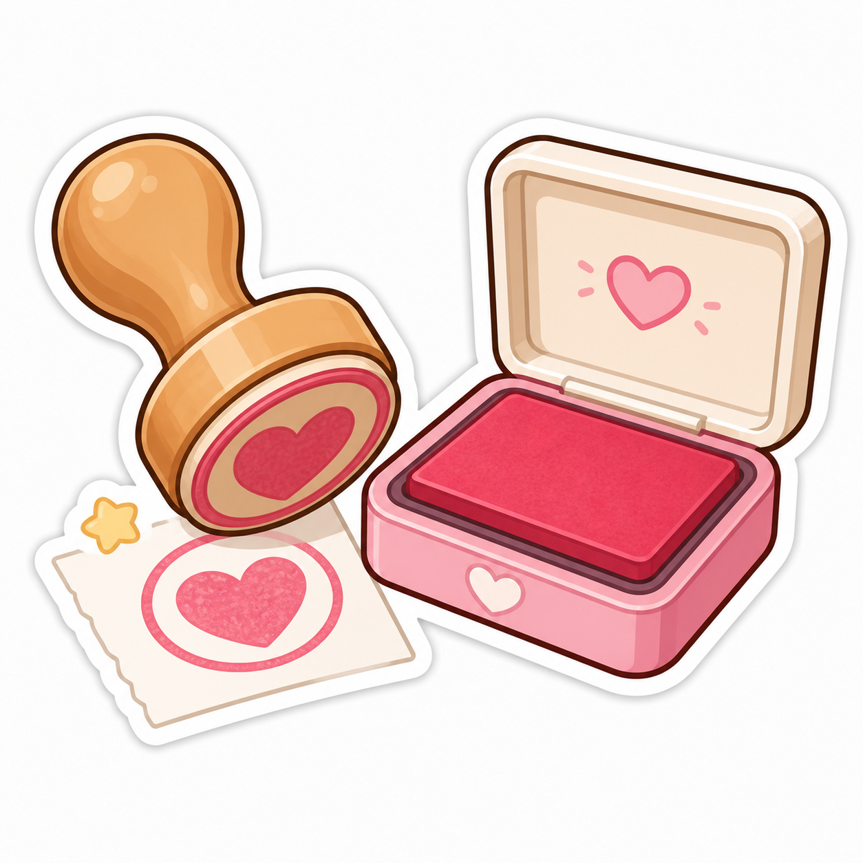Stamp & Stamp Pad Sets
