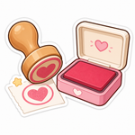 Stamp & Stamp Pad Sets