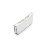 Stokke Flexi Bath Portable X-Large Baby Bathtub with Heat-Sensitive Plug, White Grey