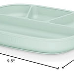 NUK Silicone Baby Suction Plates, Durable Suction Feature Helps Reduce Spills, Microwave & Dishwasher Safe, BPA-Free, Pack of 2