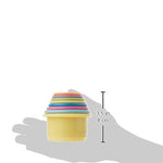 The First Years Stack & Count Stacking Cups - Colorful Baby Stacking Water Toys Set - Stackable Cups for Learning - Baby Bath Toys - Toddler Water Table Toys - 8 Count