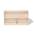 Lovevery, The Montessori Playshelf, 2-in-1 Storage Shelf Makes Toy Rotation and Storage Simple, 100% Birchwood Design