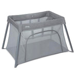Jeep Horizon Compact Travel 2-in-1 Play Yard and Bassinet, Light Grey