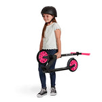 Radio Flyer Kickstart Max, Lightweight and Foldable Two-Wheel Kick Scooter Ages 8+, 220 lb Max, Large Wheels and Front Suspension for Smooth Ride