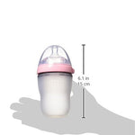 Comotomo Baby Bottle Single Pack, Pink, 8oz