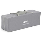 Jeep Horizon Compact Travel 2-in-1 Play Yard and Bassinet, Light Grey