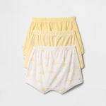 GAP Unisex-Baby 3-Pack Pull-on Shorts Pale Banana 12-0824Tcx 18-24M