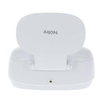 Nuby Hands-Free Baby Wipe Warmer - Touch-Free Motion Sensor Lid, Weighted Warming Plate, Built-in Night Light & Clear View Window - New Parent Essential