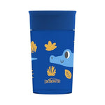 Dr. Brown's Milestones Cheers 360 Spoutless Transition Cup, Travel Friendly and Leak Free Sippy for Babies and Toddlers, Blue/Green Animals, BPA-Free, 10 oz/300 mL, 9m+, 2-Pack