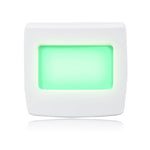 Maxxima Mini Green Always On LED Night Light - Ideal Plug-in Lighting for Bedrooms, Bathrooms, Kitchens, Kids' Nursery, Hallways, Stairs or Any Dark Room or Space at Home - 4 Pack