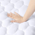 Utopia Bedding Waterproof Mattress Protector, Queen Mattress Pad, Quilted Fitted Cover Stretches up to 16 Inches Deep (White)
