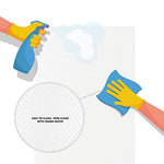 Dream On Me Holly 3” Mini/Portable Crib Mattress, Greenguard Gold & BSA Certified, Fits Portable & Mini Cribs, Lightweight Fiber Core, Waterproof Vinyl Cover (38"x24"x3")