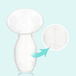 Manual Breast Pump with Wide 85mm Opening, Silicone Collection Bottle, Clear