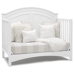 Delta Children Perry 6-in-1 Convertible Crib - Greenguard Gold Certified, Bianca White