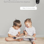 nooie Baby Monitor, Dog Camera with Phone App, 2K Cat Camera, 360 WiFi Indoor Camera for Home Security, AI Motion Tracking, Two-Way Audio, Compatible with Alexa, 2.4Ghz WiFi Only, SD or Cloud Storage