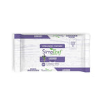 Simpleaf Lavender Essential Oil Flushable Wipes 50 Count (50 Count (Pack of 1), Lavender)