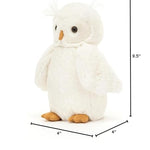 Jellycat Bashful Owl Stuffed Animal, Medium 10.5 inches - Bird Plush Toy - Classic Children's Gift