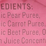 Peter Rabbit Organics Puree Beet Carrot Pear, 4.40 oz