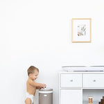 Ubbi Stainless Steel Diaper Pail, Odor Locking, No Special Bag Required, Award-Winning, Registry Must-Have, Taupe