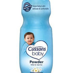 Cussons Baby Powder, Mild & Gentle. 200g - Gently Soothe Baby's Delicate Skin
