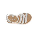 Carter's unisex child KIRA Sandal White 9 Toddler