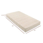 Babyletto 100% Organic Cotton Crib Sheet, GOTS-Certified, Fitted 360°, Ultra-Soft and Breathable Muslin - Beach Bum