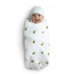 Delta Children 100% Cotton Flannel Baby Receiving Blankets for Girls and Boys – 30x30 Inches (Pack of 4), Safari Friends