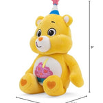 Care Bears 9" Bean Plush (Glitter Belly) - Birthday Bear - Soft Huggable Material!, Small