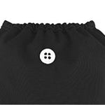 Buttons Cloth Diaper Cover – Snap Super One Size (12-40lbs) (Midnight)