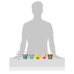 Skip Hop Zoo Stack and Pour Buckets, Rinse Cups, Multi