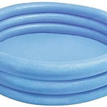 INTEX 59416EP Crystal Blue Inflatable Kiddie Swimming Pool, 45in x 10in