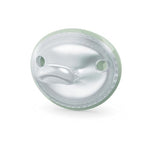 NUK Perfect Match Silicone Newborn Pacifier, for Ages 0-6m, 4 Pack, Green & White