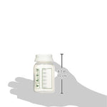 Ameda Breastmilk Storage Bottles with Lock-Tight Cap | 4.4 Ounce Breast Milk Storage Containers for Fridge (4 Count) | Breastmilk Storage Bag Alternative | Breastfeeding Supplies