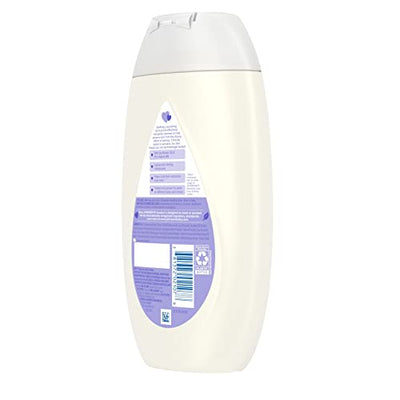 Johnson's Daily Moisturizing 2-in-1 Body Wash and Shampoo for Dry, Sensitive Skin, Lightly Scented, Tear-Free, Hypoallergenic, 13.6 fl. oz