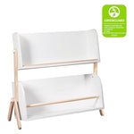 Babyletto Tally Storage Bookshelf in White and Washed Natural